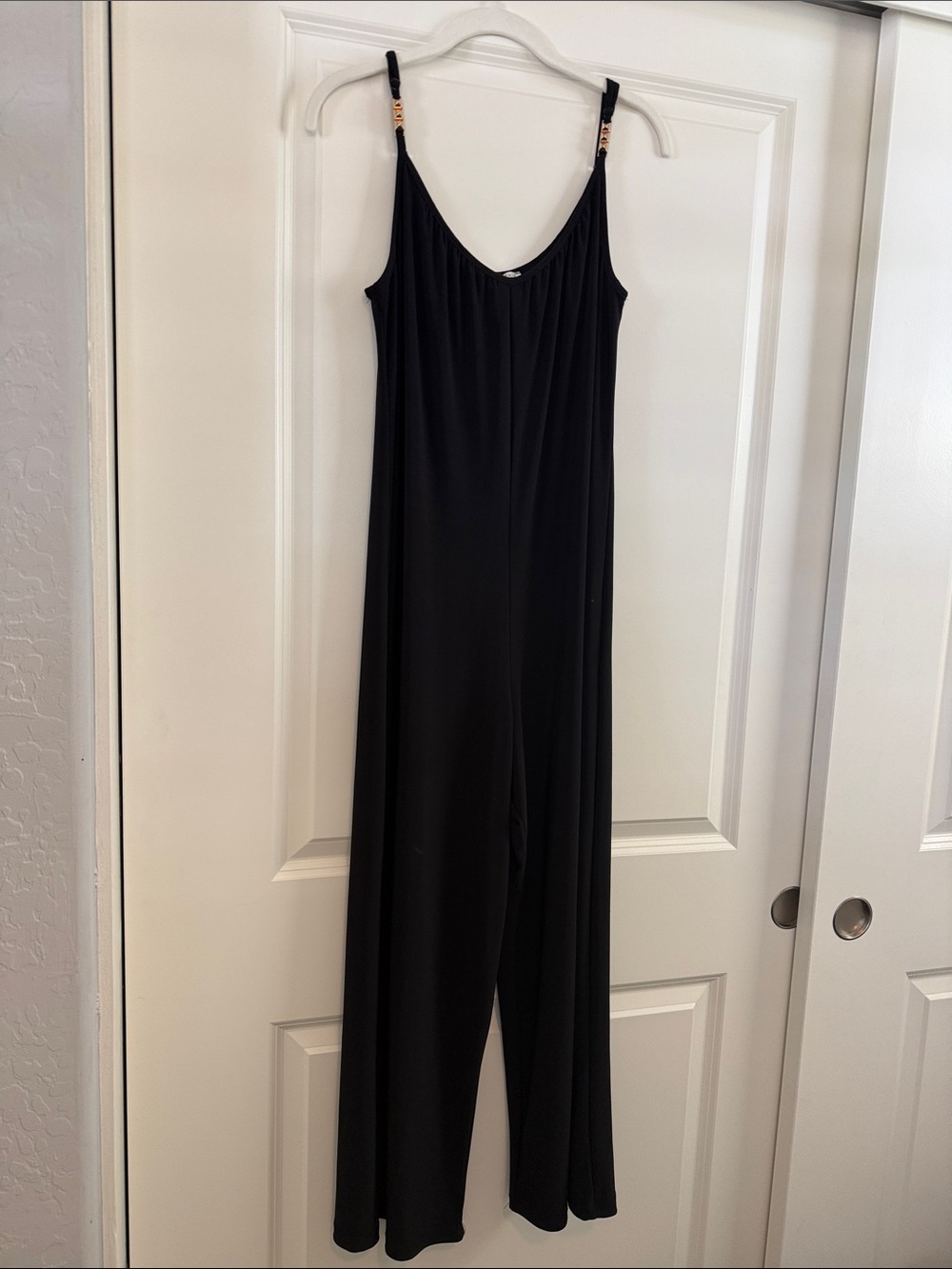 Black Wide-Leg Jumpsuit